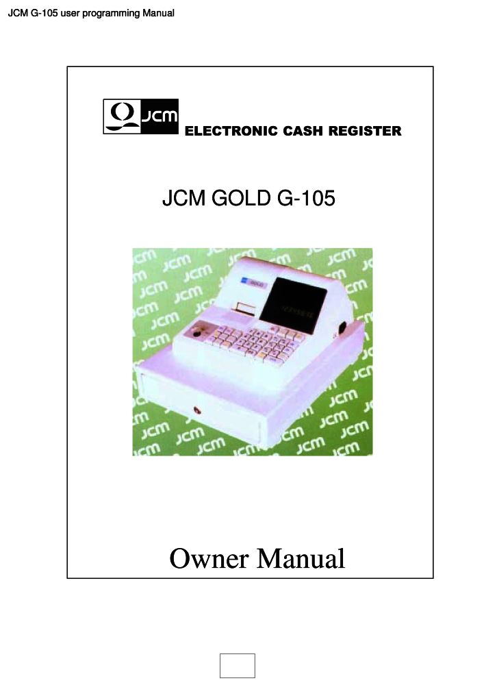Tec cash register manual